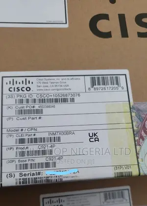 Cisco C921-4p - Gigabit Ethernet Security Router