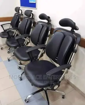 Ergonomic Office Chair Swivel for Prevention of Back Pain