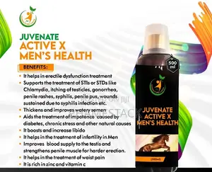Juvenate Active X Mens Health 500ml