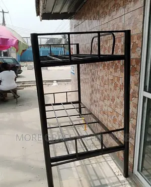 Strong Metal Double Bunk Bed 6 by 3 Feet