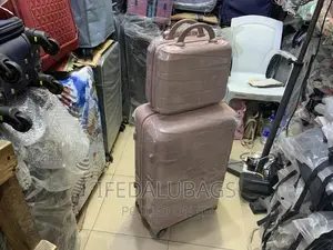 Medium Size Unbreakable Rubber Luggage With Carry on Kit
