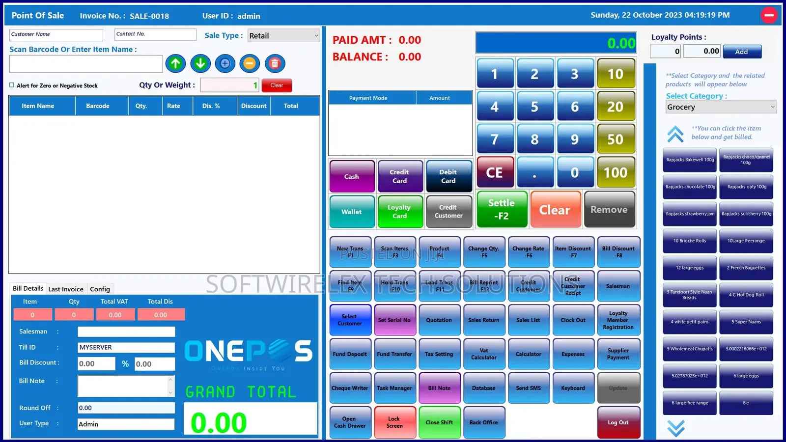 Restaurant Bar Pos Software