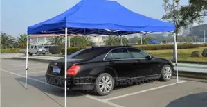 Imported Foldable Canopy 10 by 15 Feet White Pole