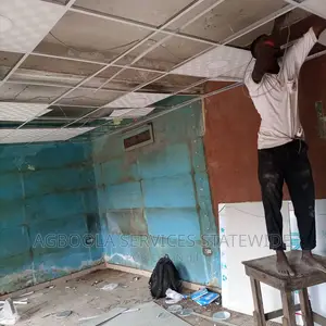 Pop Suspended Ceiling Installation
