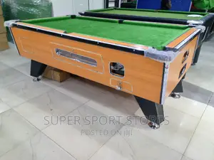 New Locally Made Snooker Board With Coin Mechanism