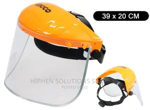 Clear Face Shield With Helmet