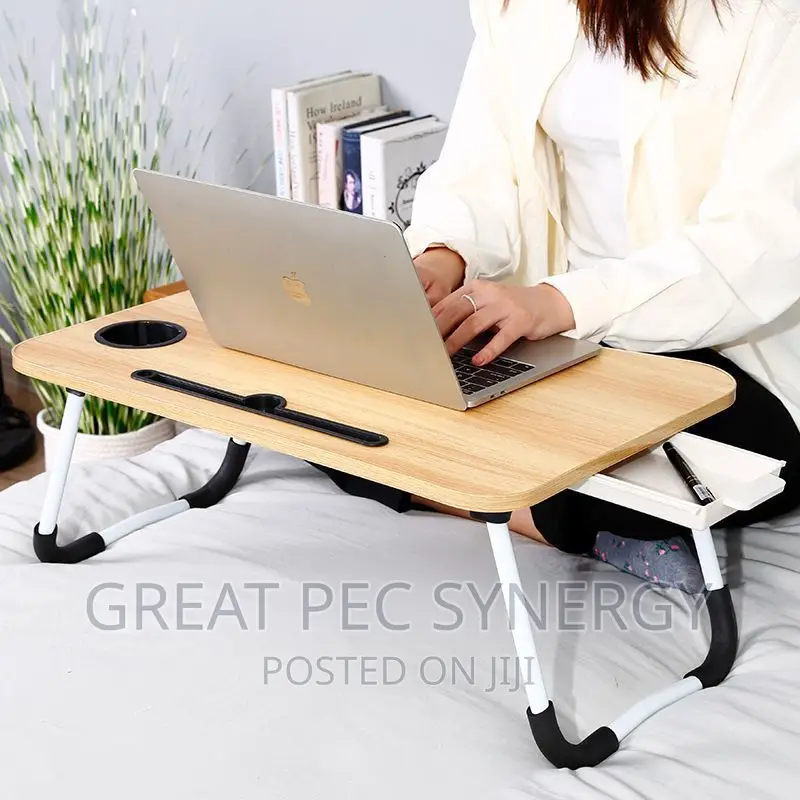 Multipurpose Foldable Laptop Table Without Drawer