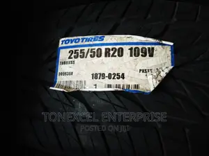 Toyo Japan 255/50/20 2yrs Warranty
