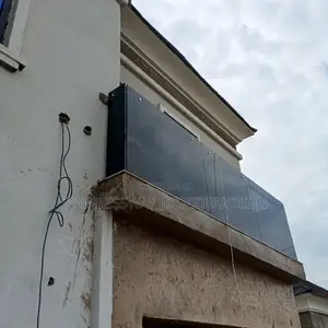 10mm Dark Grey Glass Balcony Craft
