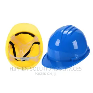 Blue Or Yellow PVC Safety Helmets
