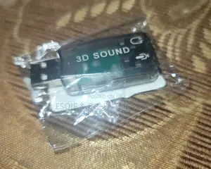 USB 3D Soundcard (Speaker Microphone)