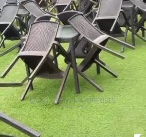 Outdoor Plastic Rattan Set