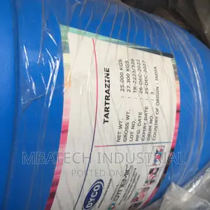 Tartrazine (Tertrazine) 25kg