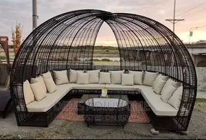 Rattan Bed and Roof
