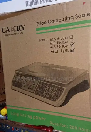 30kg Original Camry Weighing and Pricing Scale