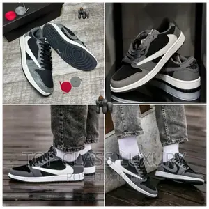 Nike Air Jordan 1 Retro Low Og Sp X Travis Scott Gray Black