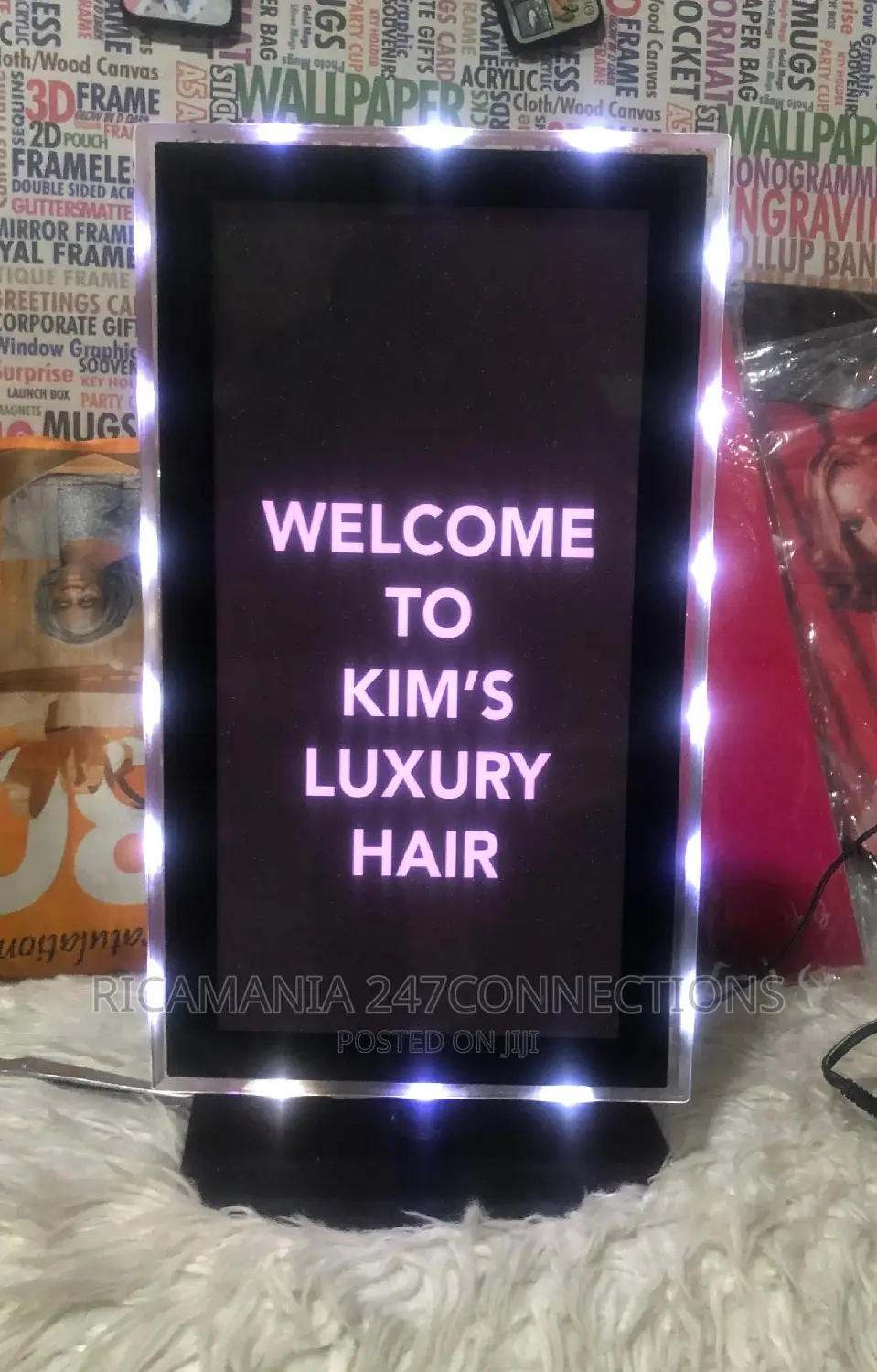 LED Lights Table Frames