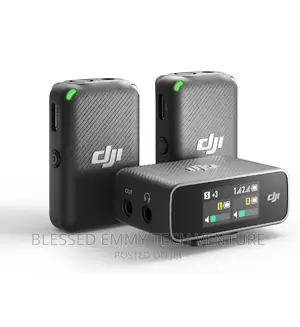 Dji Mic 2 Tx + 1 Rx + Charging Case Wireless Lavalier Mic