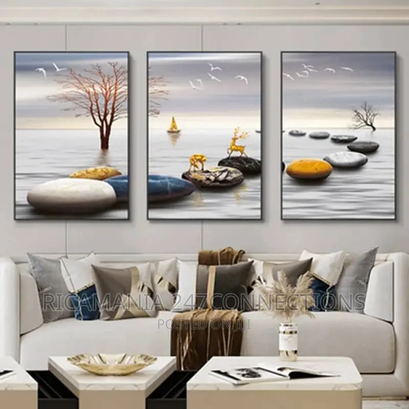 Luxury 3in1 Abstract Artwork Frame