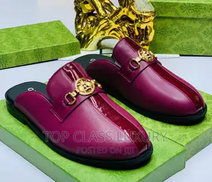 Original Gucci Men Luxury Half Shoe