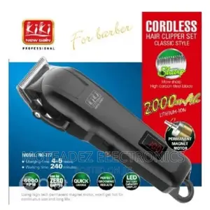 Kiki Rechargeable Professional Clipper With LED Display