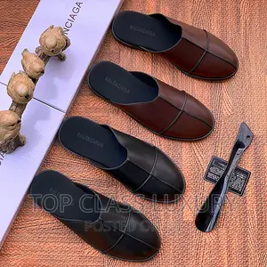 Balenciaga Men Luxury Designer Half Shoe