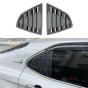 Camry 07-2011 Gloss Black Side Vent Window Scoop Cover Trim