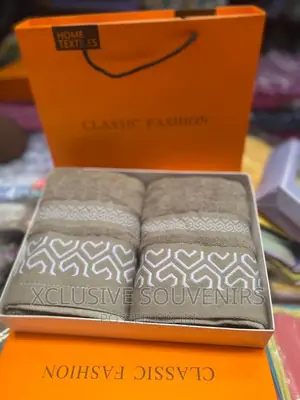 Double Gym Size Towel With Box