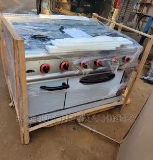 6 Burner Gas Cooker With Oven