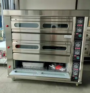 3 Deck 9 Trays Gas Oven