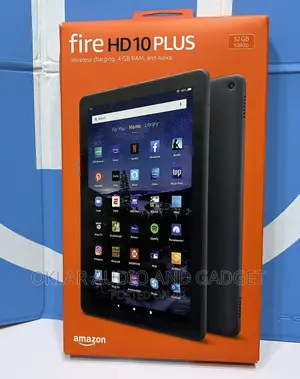 New Amazon Fire HD 10 Plus (2021) 32 GB Black