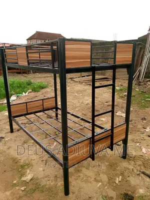 Double Metal Bunk Bed, Suitable For: Kids Adults