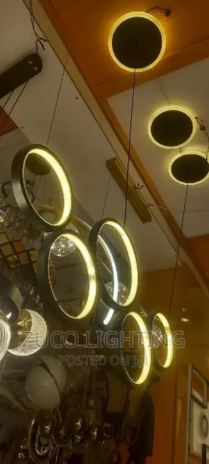 Modern Luxury LED Creative Dropping Chandelier Light