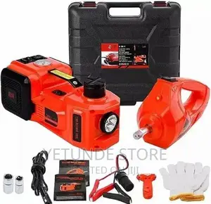 4-in-1 5 Ton 12V DC Tyre Inflator Pump Set
