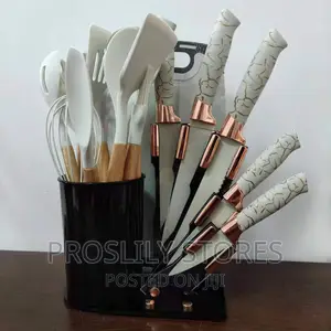 Silicone Cooking Spoon With Knife Sets