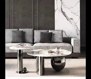 2 in 1 Luxury Marble Centre Table