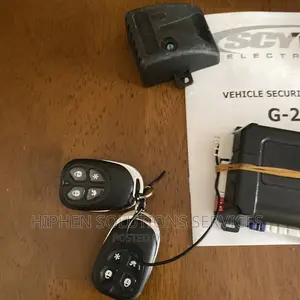 Car Alarm And Keyless Entry Security System