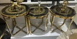 3 in 1 Extendable Glass Sides Stools