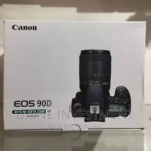 Canon Eos 90d Digital Camera With 18-135mm Lens