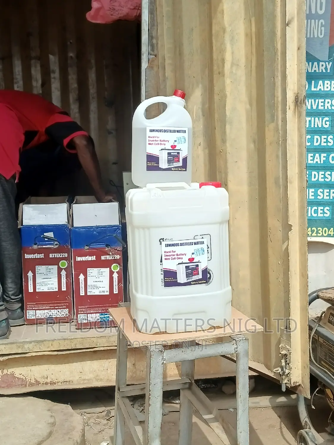 Luminous Distilled Water for Inverter