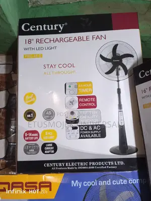 CENTURY 18inches Rechargeable Fan/FRC-45-E