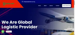 Courier Delivery Website Designer