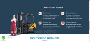 Courier Delivery Website Designer