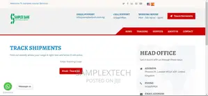 Courier Delivery Website Designer