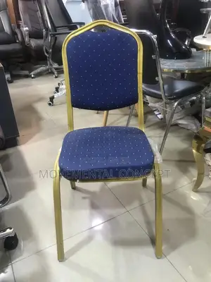 Blue Banquet Chair