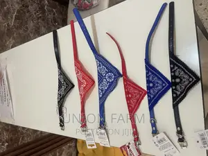 Leather Bandanna Collar