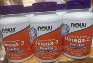 Now Omega3 Fish Oil 1000mg X 100 Capsules