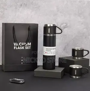 Stainless Steel Thermo Vacuum Insulated Bottle With Cup
