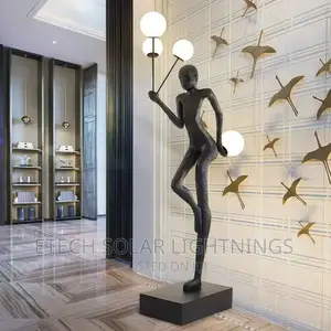 Creative Man-Shaped Mall Abstract Figure Sculpture