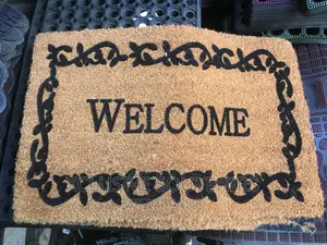 Easy to Clean Coco Coir Door Mat With Heavy Duty Backing